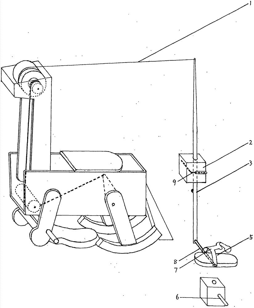 一种“木马”类线拉玩具的拉线器的制作方法