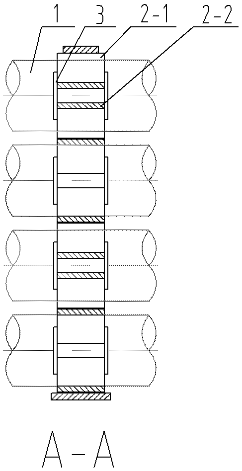 卧式燃机余热锅炉管板结构的制作方法