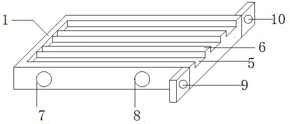 剥离试验用玻璃片成型模具的制作方法