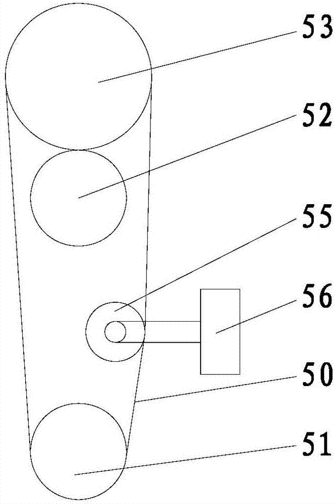 一种人造毛皮编织机用罗拉装置的制作方法