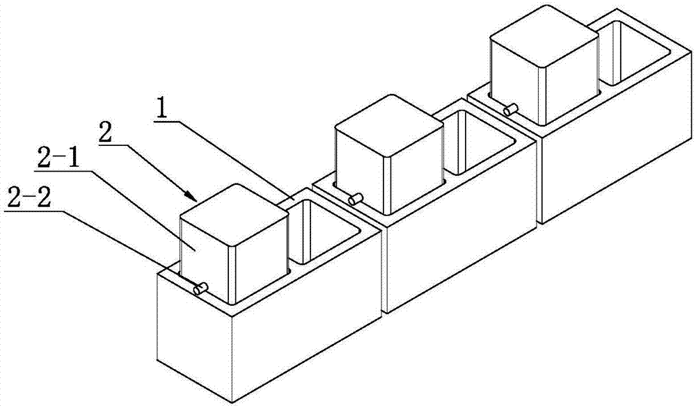 一种内置预制抗剪块的空心砌块砌体结构的制作方法