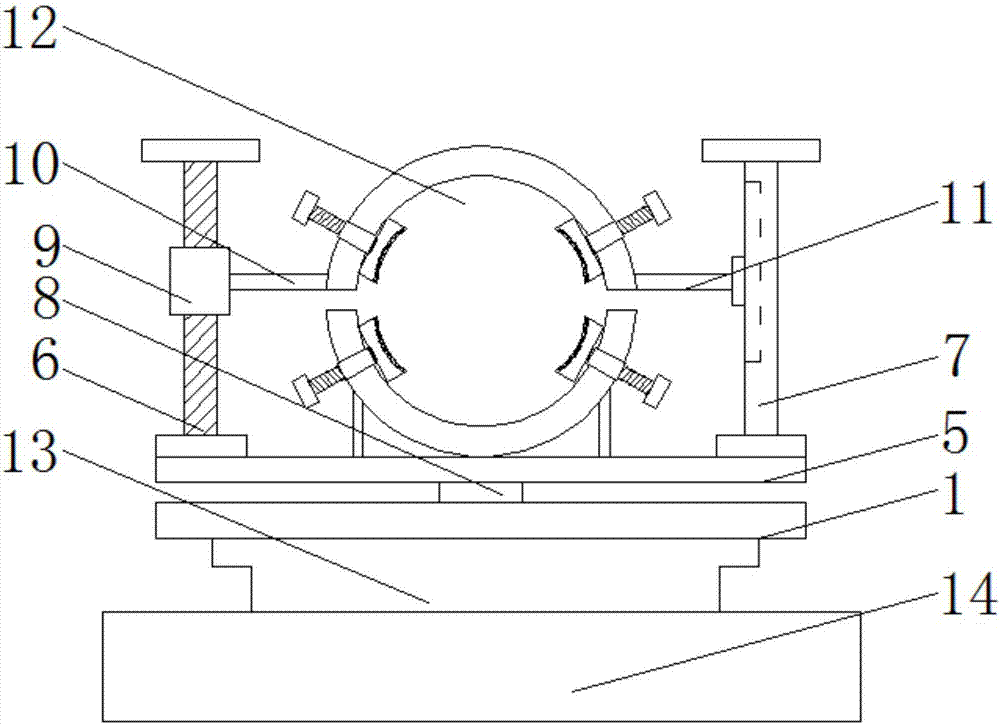 一种PE管道车削加工夹具的制作方法