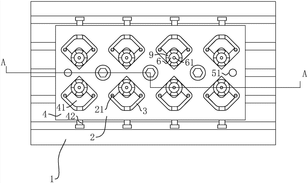 梅花联轴器加工夹具的制作方法