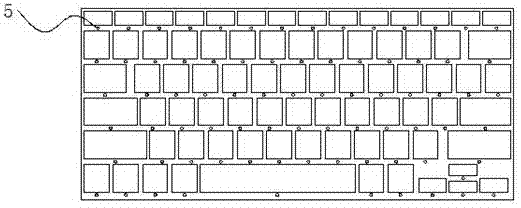 一种笔记本用键盘膜的制作方法