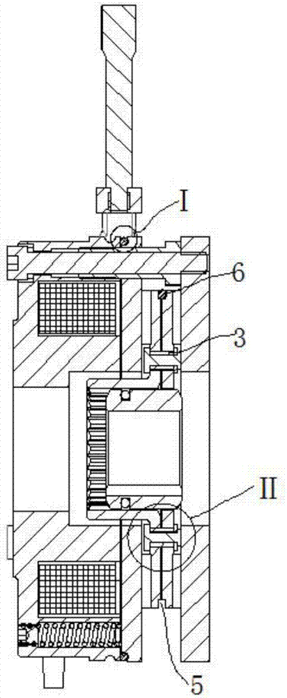 一种静音转子电磁失电制动器的制作方法