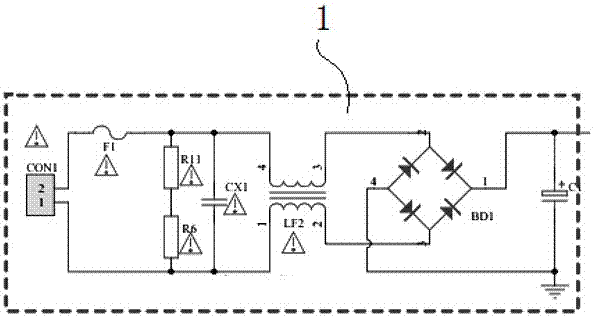 一种液晶显示器电源输出控制电路的制作方法