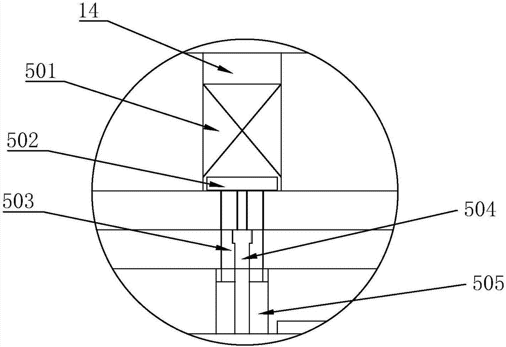 一种连续下料模具的制作方法