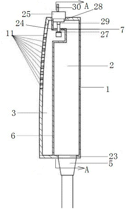 一种花洒装置及其使用方法与流程