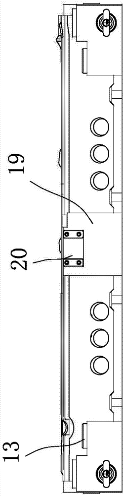 具有冷却定型机构的地毯隔音垫纤维毡切边模具的制作方法