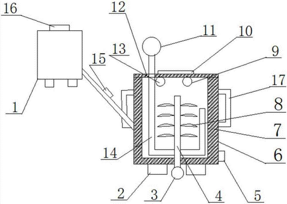 一种耐冲击EPS发泡机的制作方法