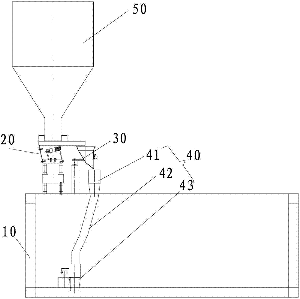 一种陶瓷压机分层计量布料装置的制作方法