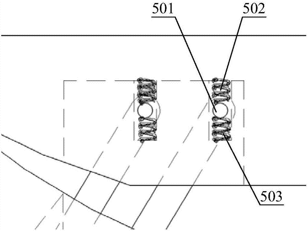 一种跨座式单轨交通道岔平移式梁间连接装置的制作方法