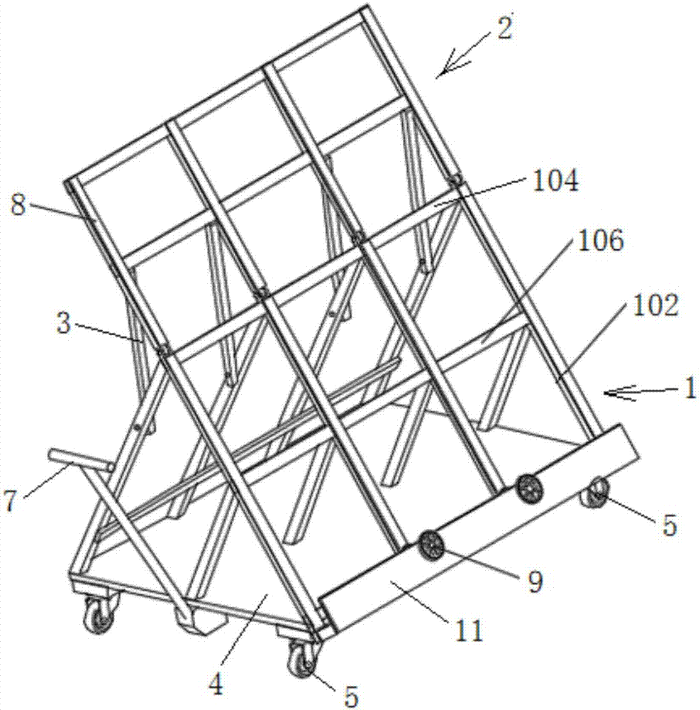 交通指示牌运输工装的制作方法