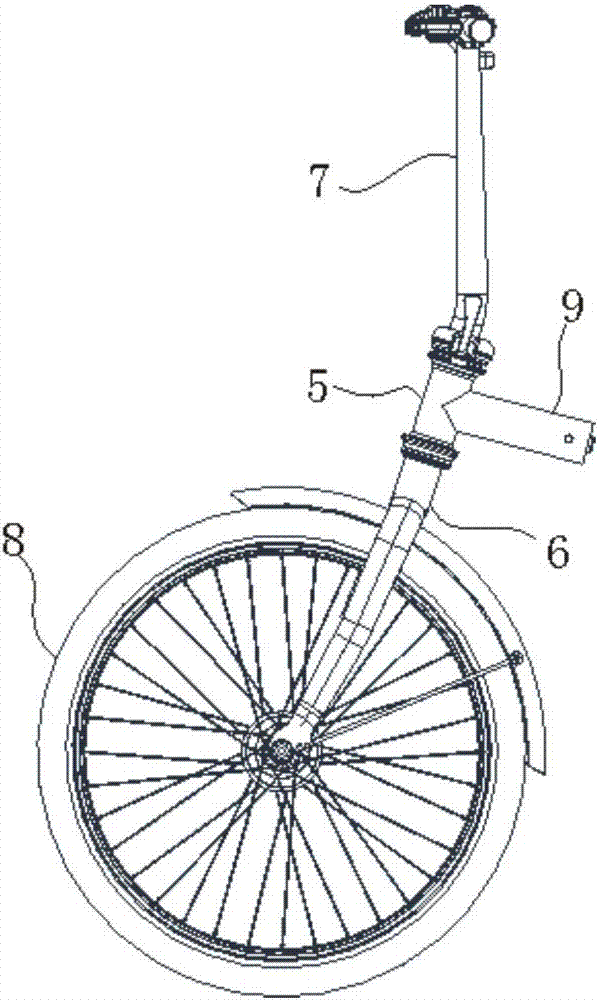 一种模块化可拆卸式自行车的制作方法
