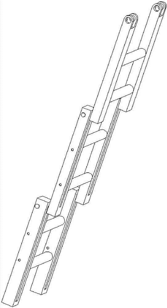 一种施工检修用伸缩式合梯的制作方法