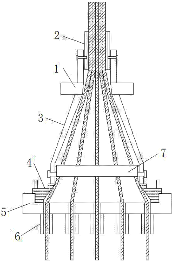 一种钢绞线整束挤压锚固套的制作方法