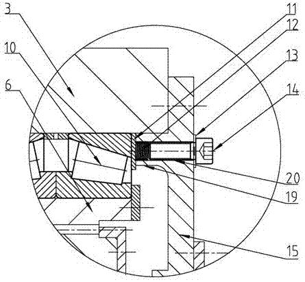 风电齿轮箱低速轴轴承定位结构的制作方法