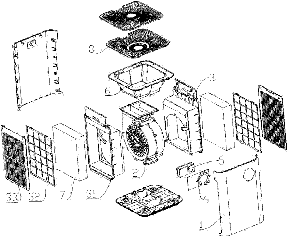 一种新型空气净化器的制作方法