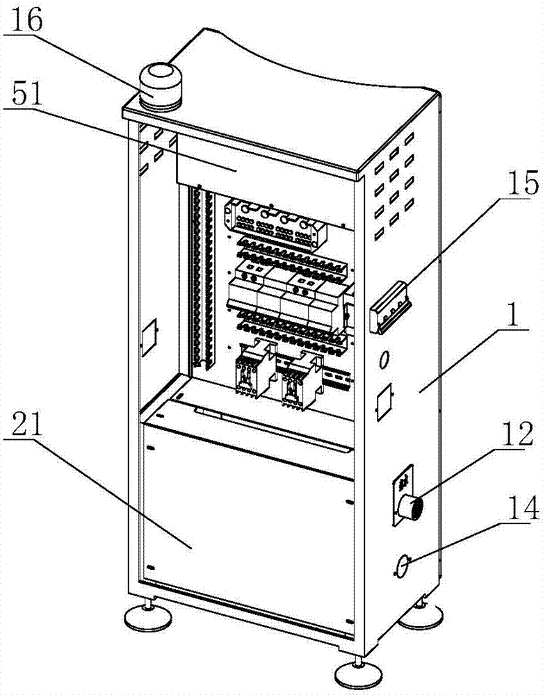 控制柜及具有该控制柜的热水机组的制作方法