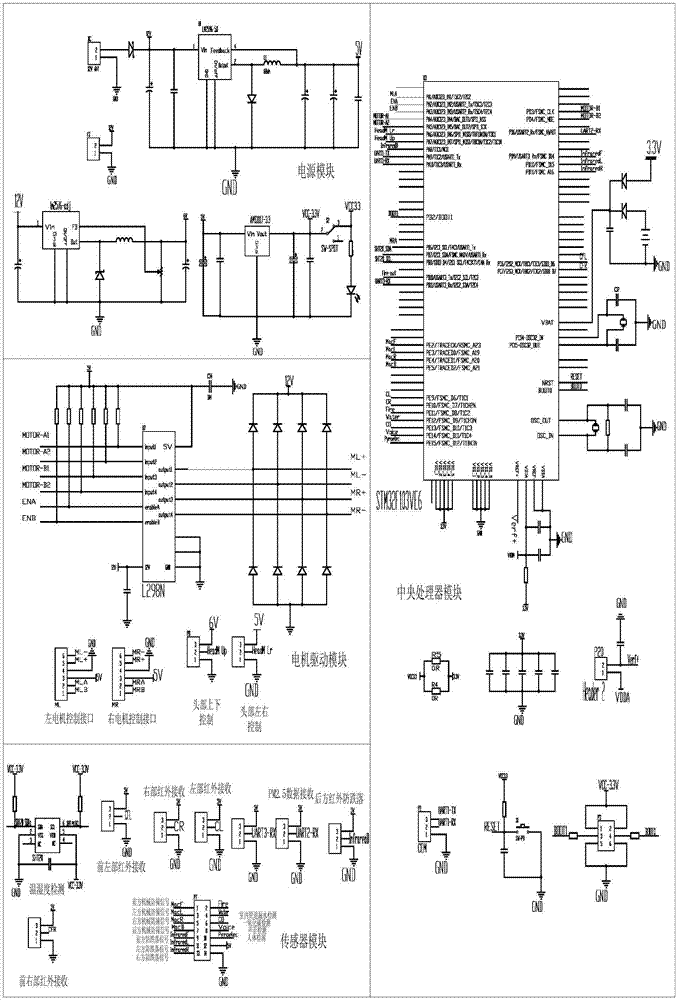 新型智能安防机器人的制作方法