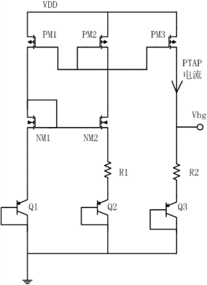 线性温度系数电压输出电路的制作方法