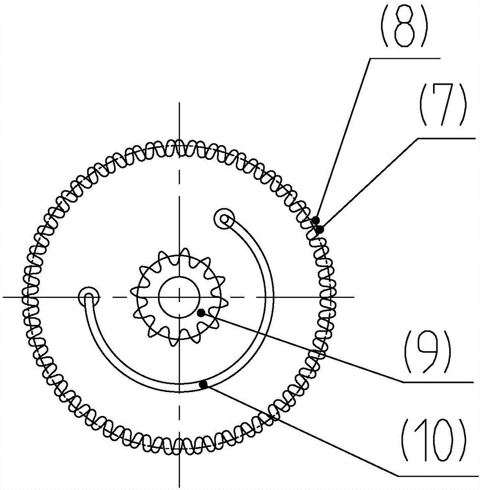 一种弹性跨轮的制作方法