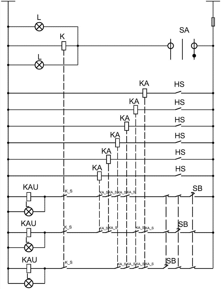 一种反应堆停堆断路器测试电路的制作方法