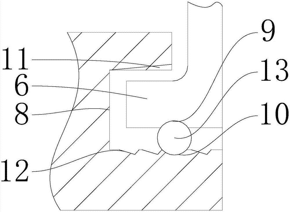 一种发电机轴承防尘防水保护结构的制作方法