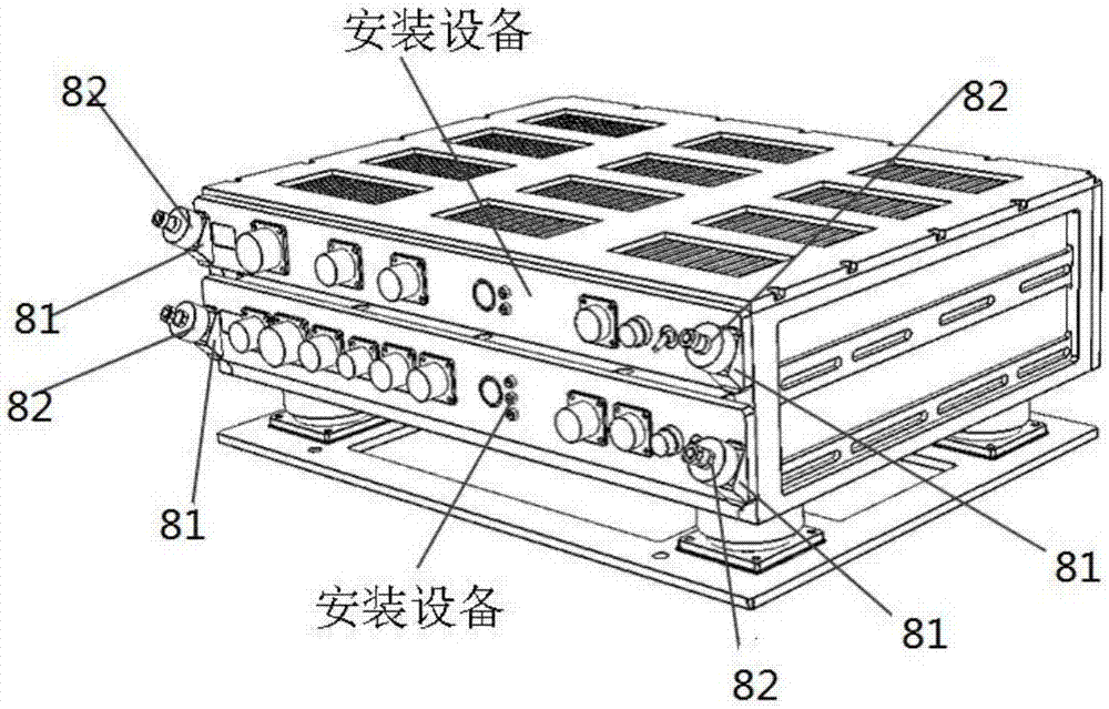 19英寸标准上架设备减振装置的制作方法