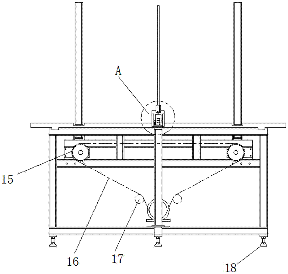 床板装订用板材横向批量送料机的制作方法