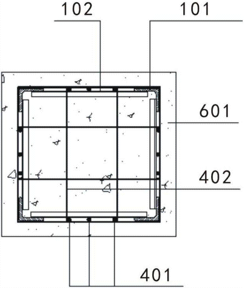 装配式建筑用骨架钢筋混凝土柱的制作方法