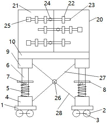 一种建筑工地用安全支架的制作方法