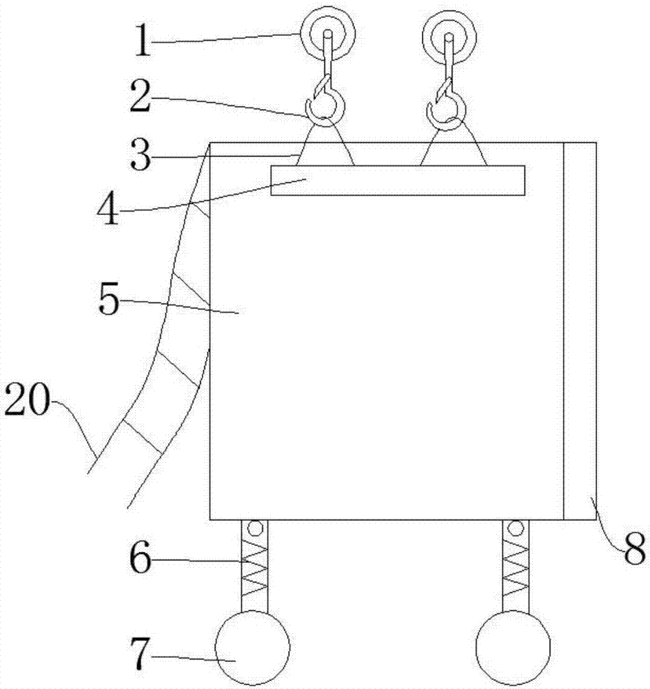 一种吊篮式高层建筑消防装置的制作方法