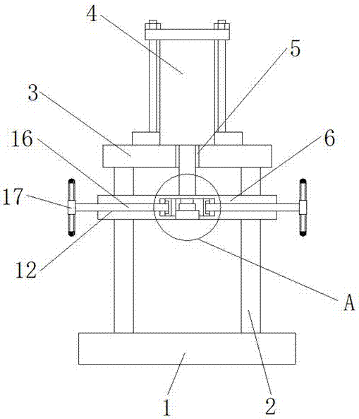 一种具有模头固定结构的液压机的制作方法