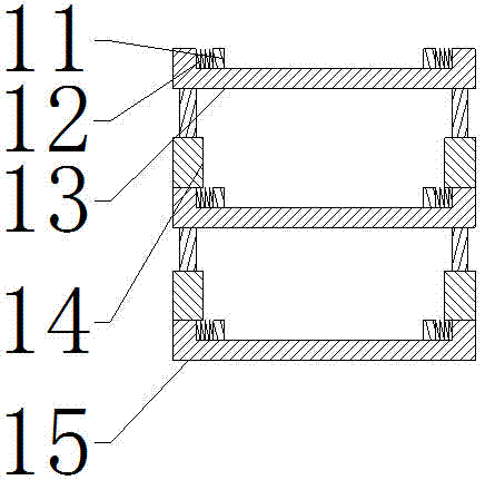 高低可调旋转式三层摇瓶机的制作方法