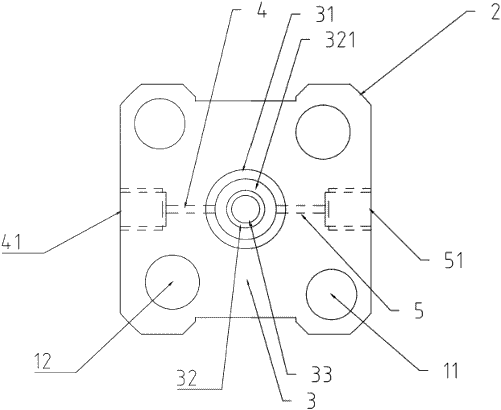 液相色谱仪柱塞杆用清洗结构的制作方法