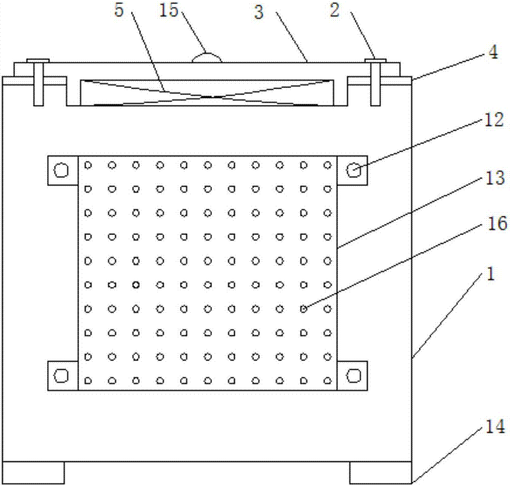 一种新型抗震计算机机箱的制作方法