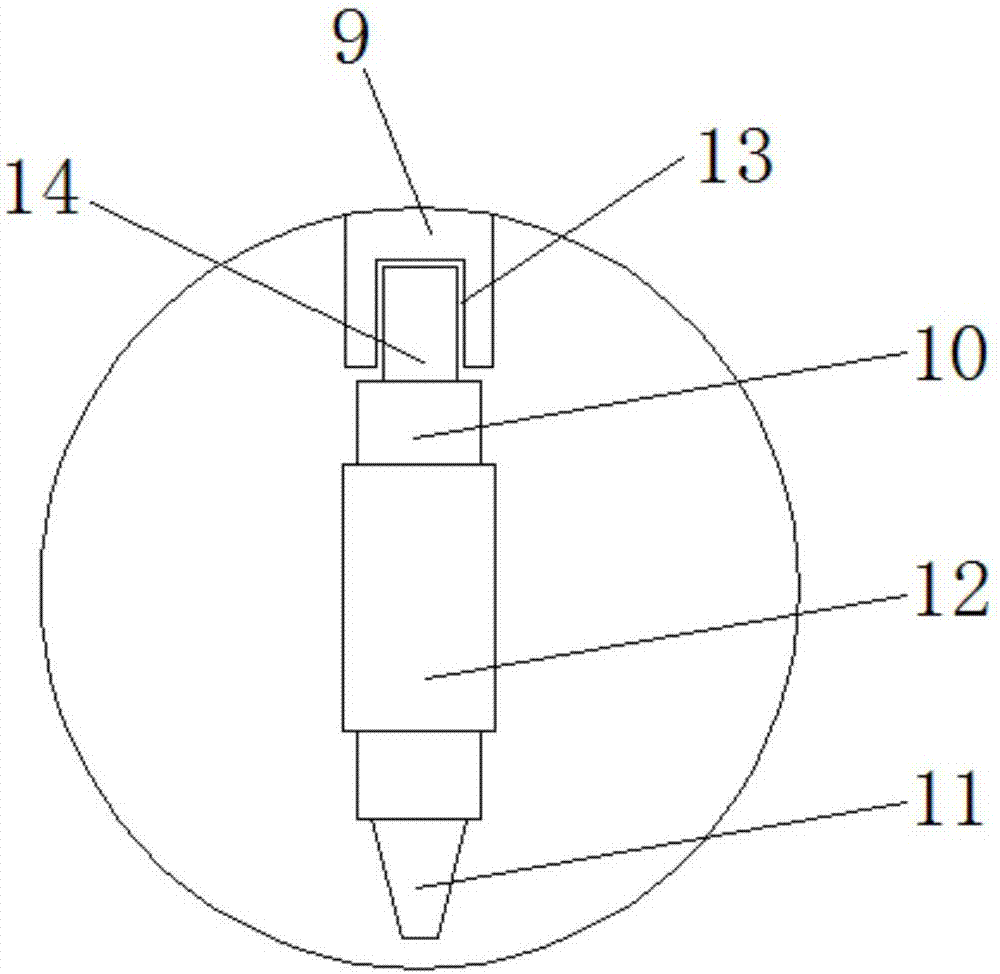 一种用于电机零部件制造加工用钻孔磨光机的制作方法