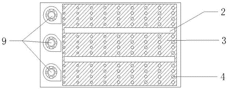 一种风扇协同电加热的快速均匀升温电池加热系统的制作方法