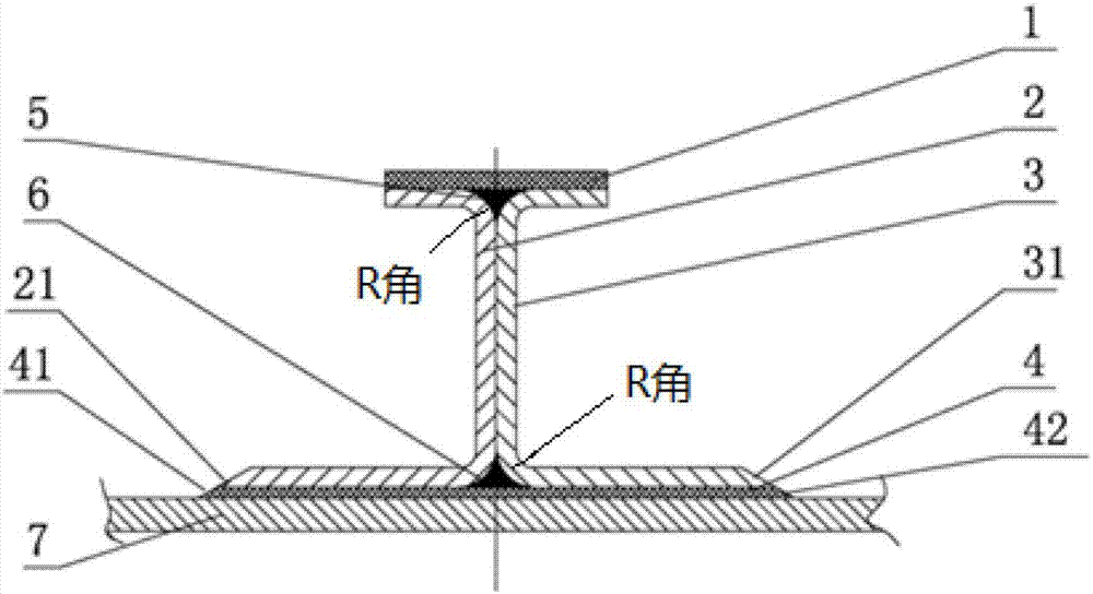 复合材料“工”形长桁壁板结构成型工装的制作方法