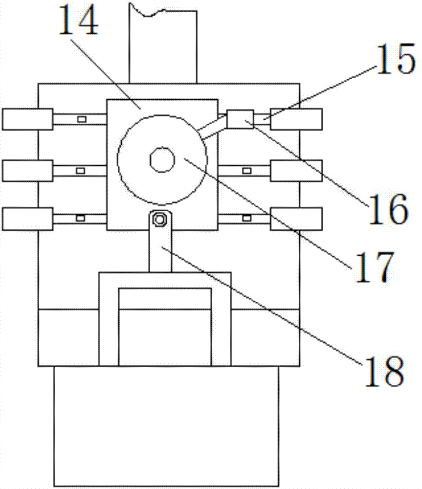 一种快速接线盒固定的电流表的制作方法