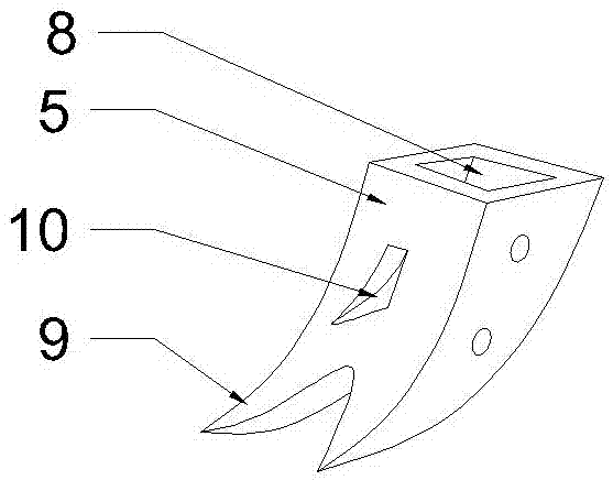 松土机机头机构的制作方法