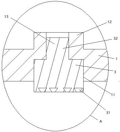 三点支撑式铅笔盒的制作方法