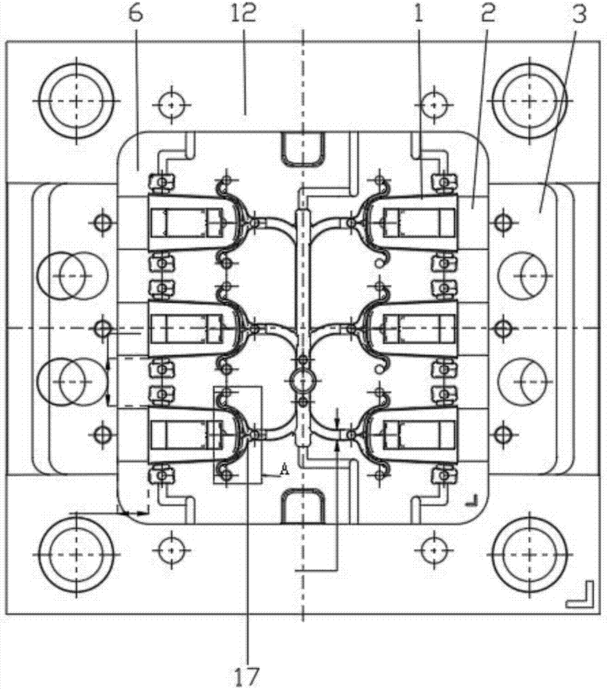 一种压铸锌铁合金模具装置的制作方法