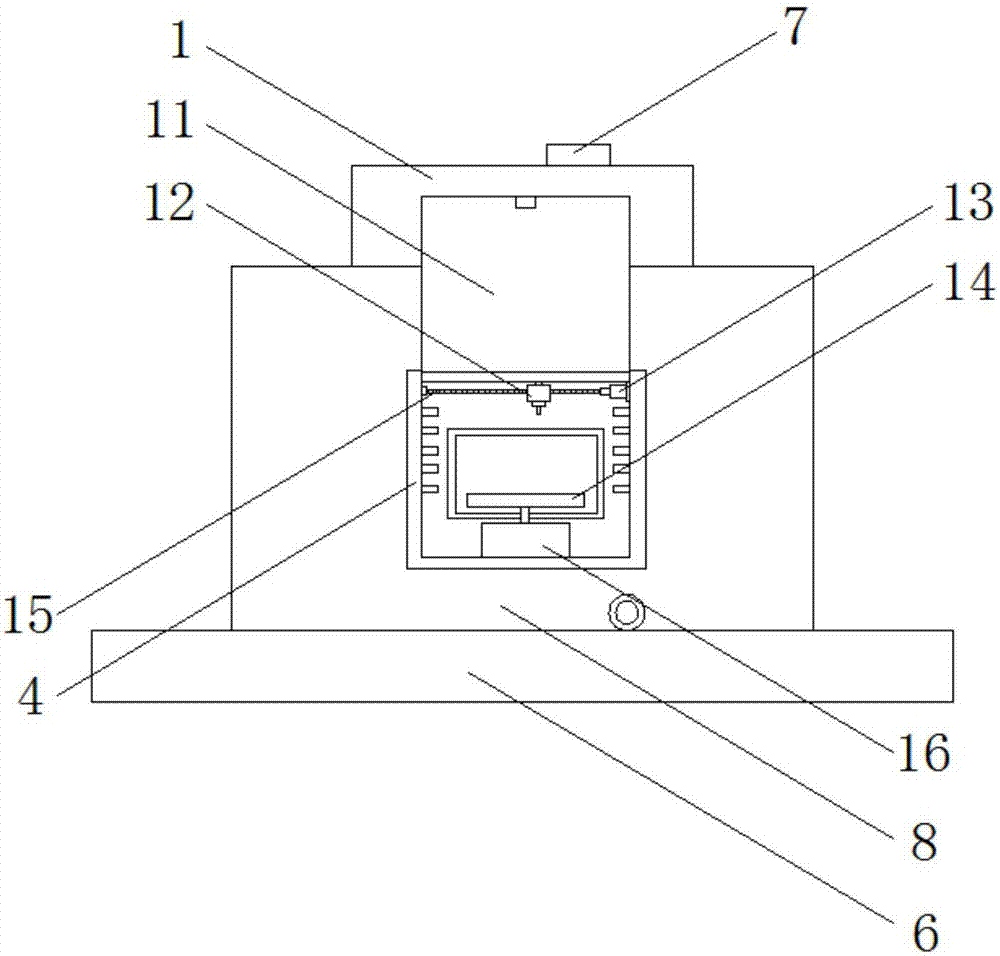 一种带喷色装置的3D打印机的制作方法