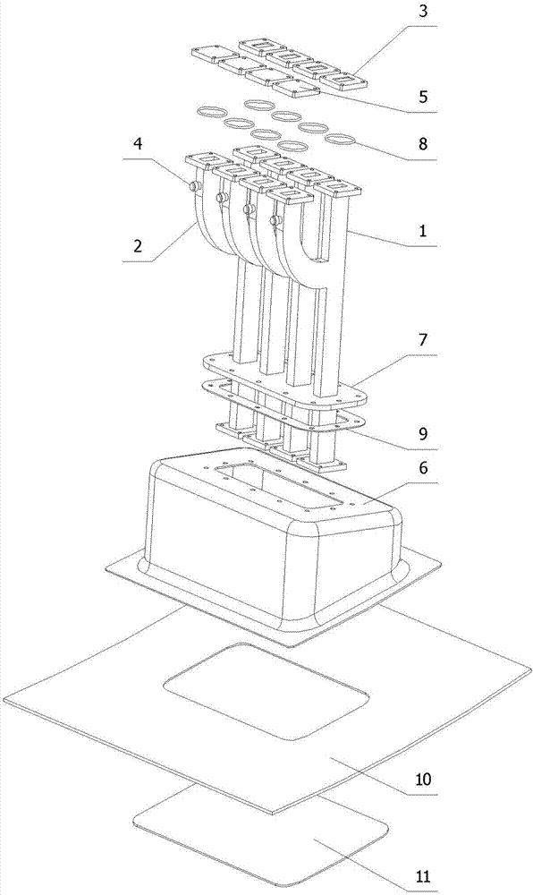 高空飞机穿透气密舱波导组件的制作方法