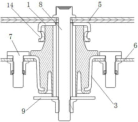 剪切式车身悬置结构的制作方法