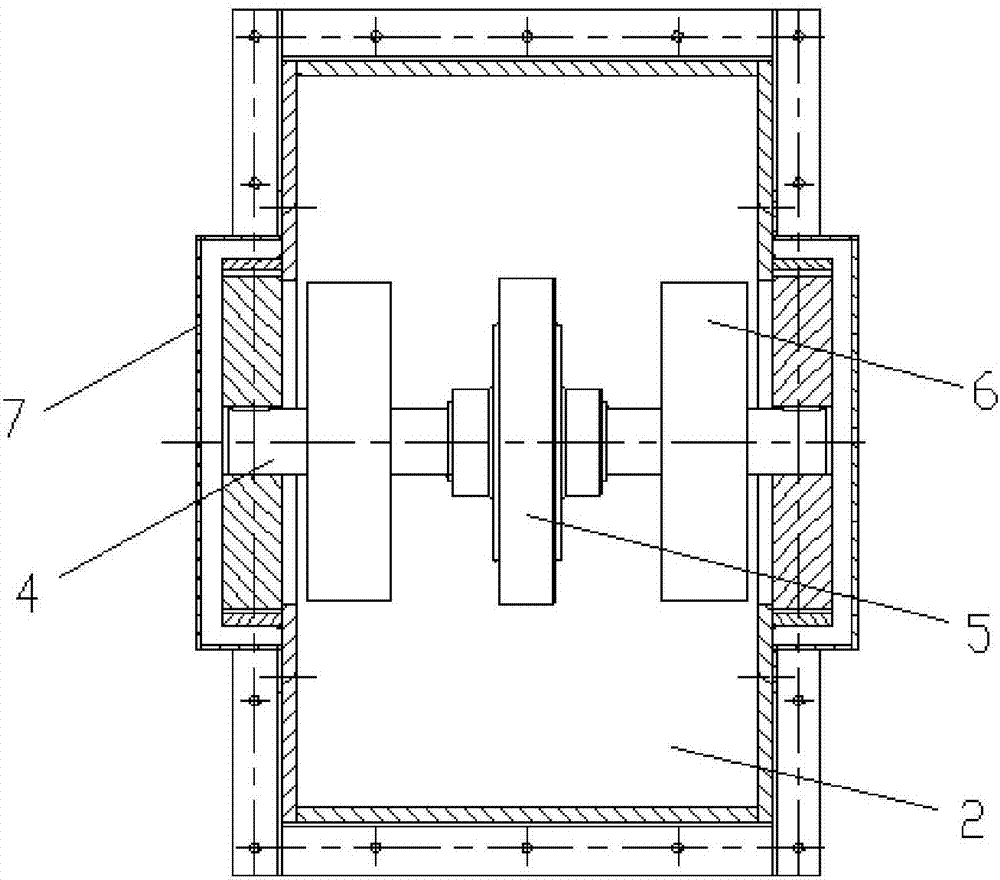 一种送料机的下部箱体结构的制作方法