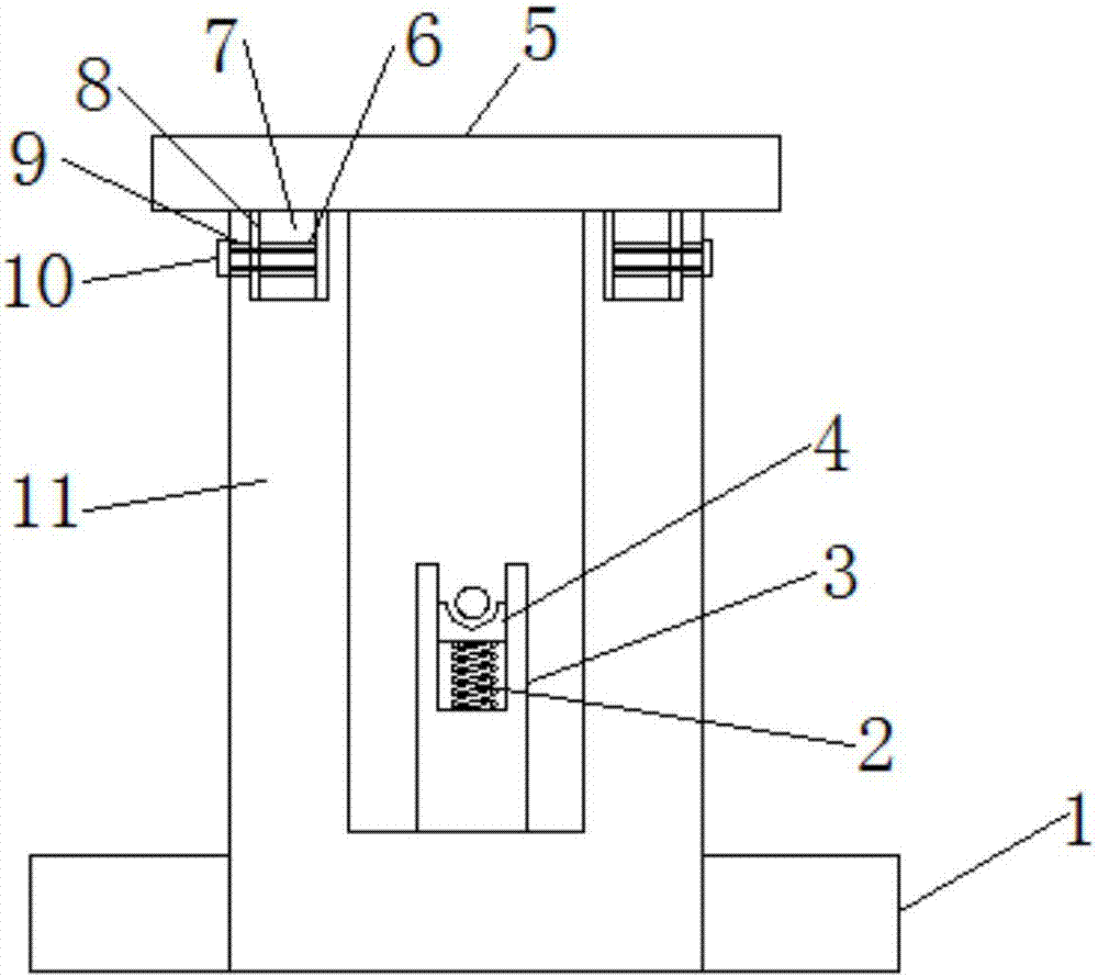 一种配电箱用减震整线架的制作方法
