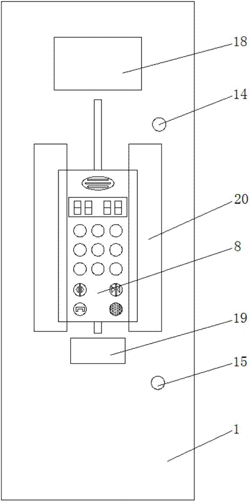 电梯运行状态的通讯装置的制作方法